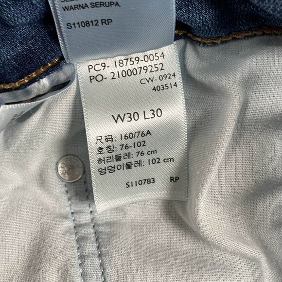 Levis 725 Jeans Womens 30 High RIse Bootcut Medium Wash Denim - Picture 3 of 9